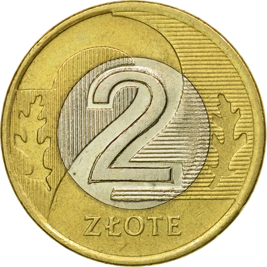 Coin, Poland, 2 Zlote, 2005, Warsaw, EF(40-45), Bi-Metallic, KM:283