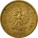 Coin, Poland, Grosz, 1995, Warsaw, EF(40-45), Brass, KM:276