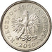 Coin, Poland, 50 Groszy, 2010, Warsaw, EF(40-45), Copper-nickel, KM:281