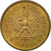 Coin, Poland, 2 Grosze, 1990, Warsaw, EF(40-45), Brass, KM:277
