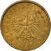 Coin, Poland, 2 Grosze, 1997, Warsaw, EF(40-45), Brass, KM:277