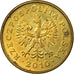 Coin, Poland, 2 Grosze, 2010, Warsaw, EF(40-45), Brass, KM:277