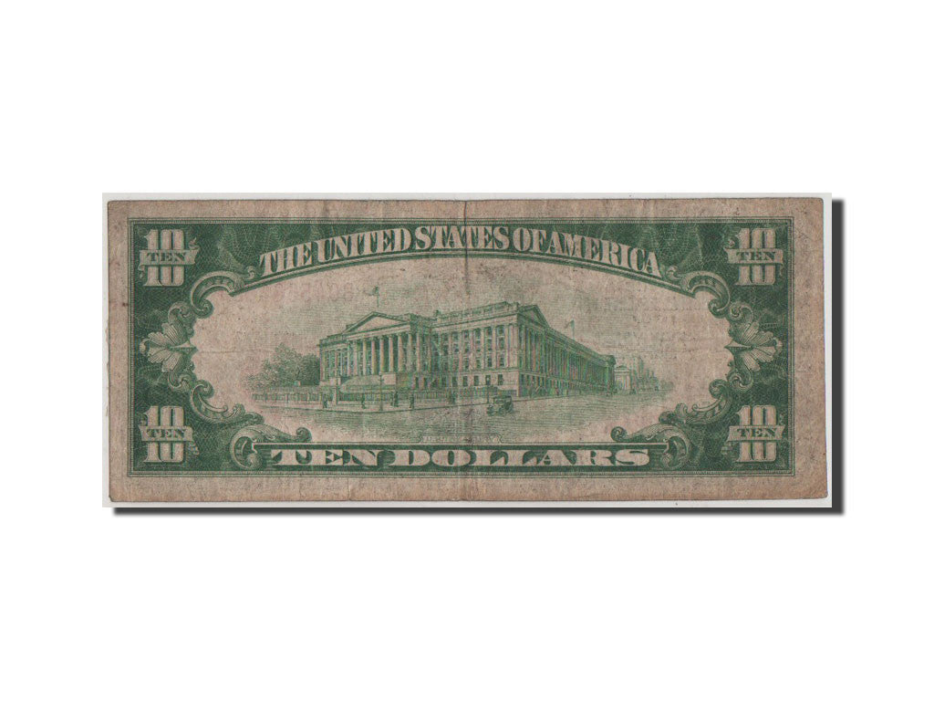Stati Uniti, 10 Dollars, 1929, MB