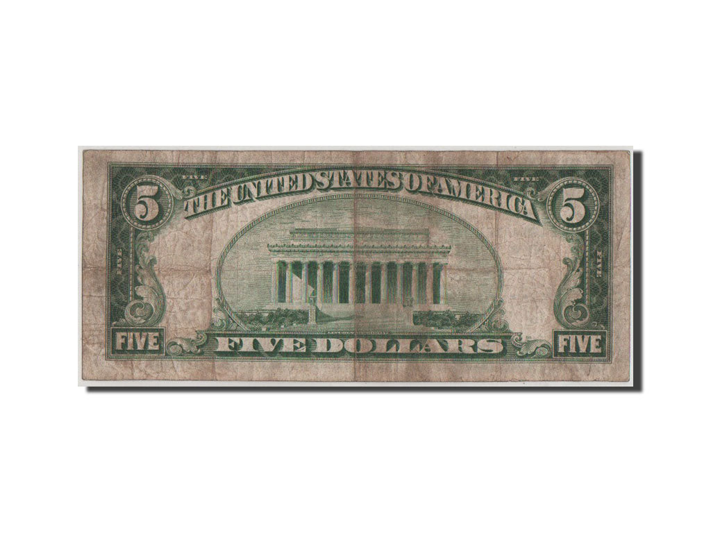 United States, 5 Dollars, 1929, F(12-15)