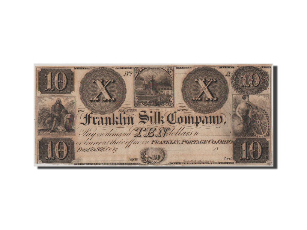 Billet, États-Unis, 10 Dollars, SUP+