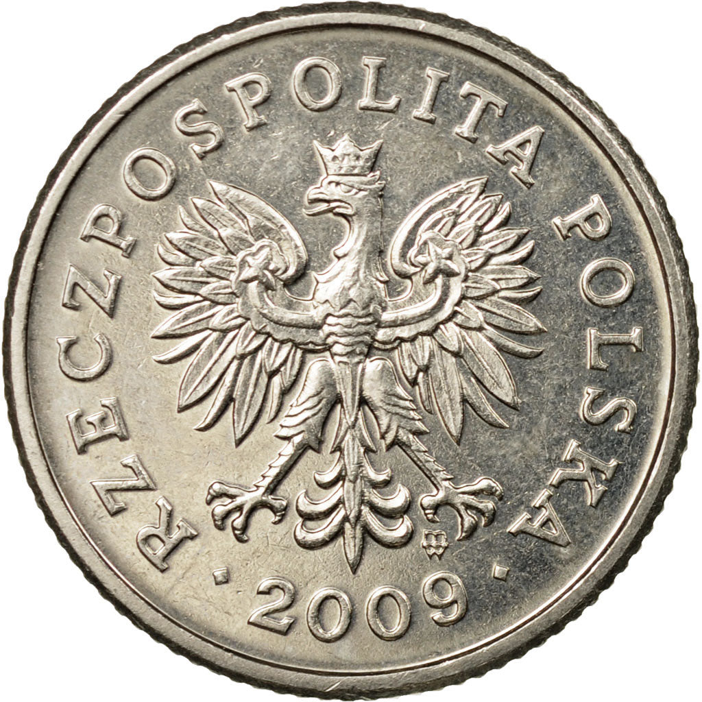 Monnaie, Pologne, 20 Groszy, 2009, Warsaw, TTB, Copper-nickel, KM:280