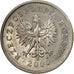 Coin, Poland, 20 Groszy, 2000, Warsaw, EF(40-45), Copper-nickel, KM:280