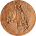 France, Medal, Watteau A., Peintre Galant du Rococo Européen, 1978, Bourgeois