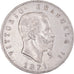 Coin, Italy, Vittorio Emanuele II, 5 Lire, 1871, Milan, EF(40-45), Silver