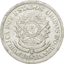 Coin, Brazil, 2 Cruzeiros, 1958, EF(40-45), Aluminum-Bronze, KM:568