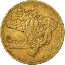 Coin, Brazil, 2 Cruzeiros, 1946, VF(30-35), Aluminum-Bronze, KM:559