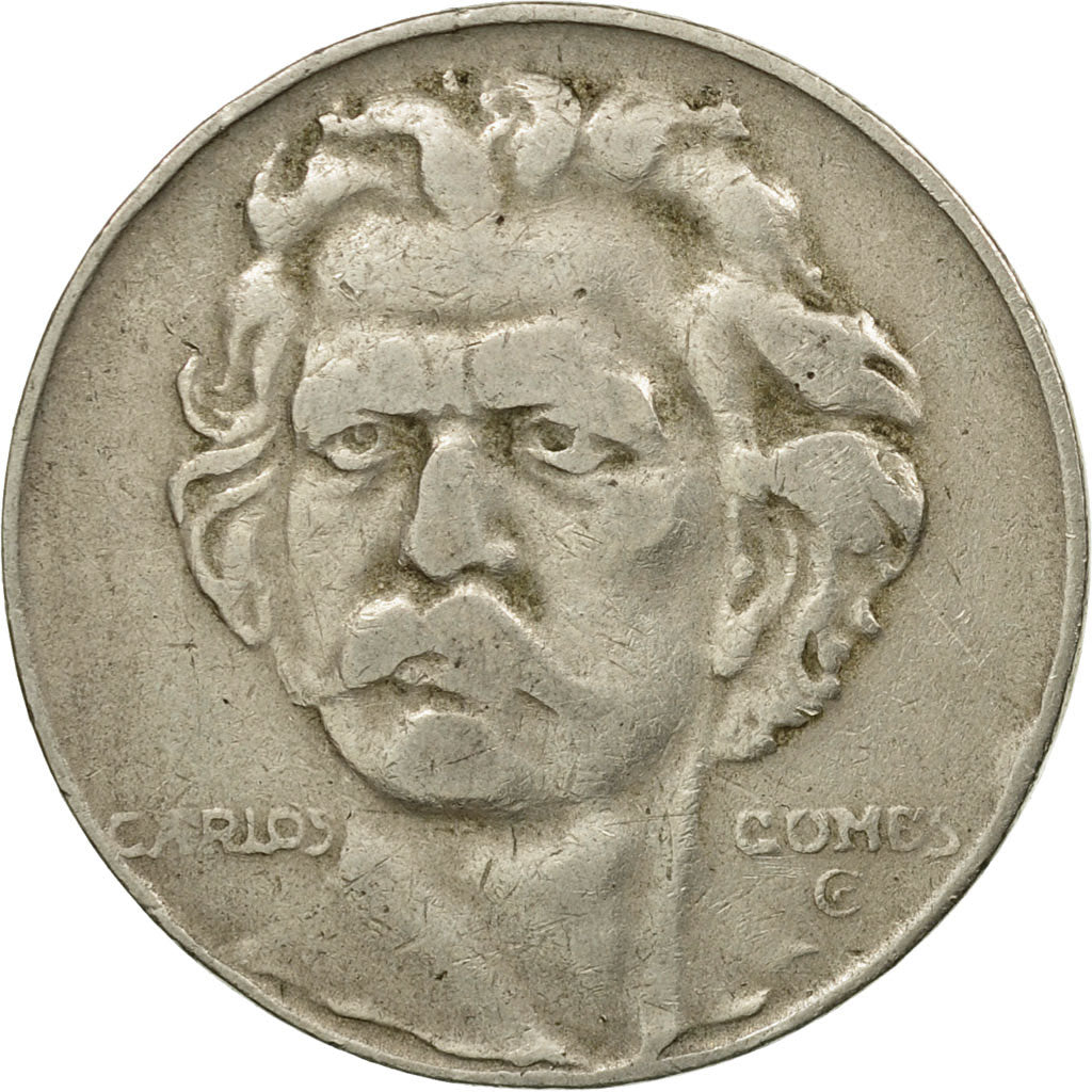 Monnaie, Brésil, 300 Reis, 1936, TB+, Copper-nickel, KM:538