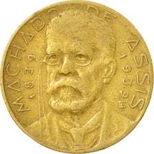 Coin, Brazil, 500 Reis, 1939, EF(40-45), Aluminum-Bronze, KM:549