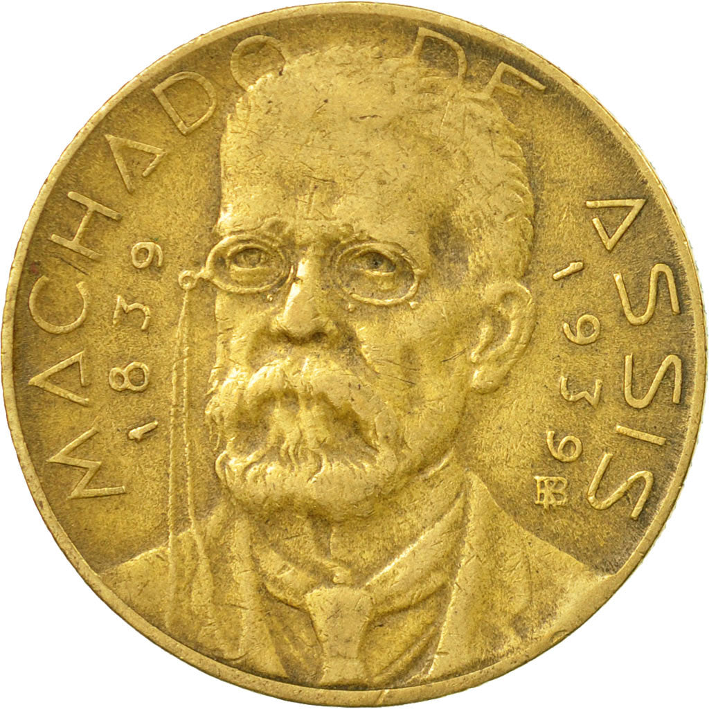 Coin, Brazil, 500 Reis, 1939, EF(40-45), Aluminum-Bronze, KM:549