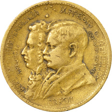 Coin, Brazil, 500 Reis, 1922, VF(30-35), Aluminum-Bronze, KM:521.1