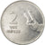 Moneda, INDIA-REPÚBLICA, 2 Rupees, 2007, MBC, Acero inoxidable, KM:327