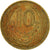Monnaie, Uruguay, 10 Centesimos, 1960, TB+, Nickel-brass, KM:39