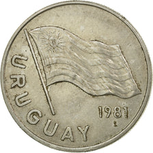 Moneta, Urugwaj, 5 Nuevos Pesos, 1981, Santiago, EF(40-45), Miedź-Nikiel-Cynk