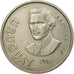 Moneda, Uruguay, 10 Nuevos Pesos, 1981, Santiago, MBC, Cobre - níquel, KM:79