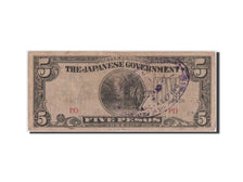 Philippines, 5 Pesos, 1942, KM #107a, VF(20-25), PD