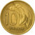 Munten, Uruguay, 10 Pesos, 1968, Santiago, ZF, Nickel-brass, KM:51