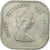 Moneta, Stati dei Caraibi Orientali, Elizabeth II, 2 Cents, 1986, BB, Alluminio