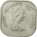 Coin, East Caribbean States, Elizabeth II, 2 Cents, 1986, EF(40-45), Aluminum