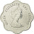 Monnaie, Etats des caraibes orientales, Elizabeth II, 5 Cents, 1989, TTB