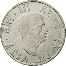Coin, Italy, Vittorio Emanuele III, 2 Lire, 1940, Rome, EF(40-45), Stainless