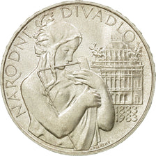 Coin, Czechoslovakia, 500 Korun, 1983, MS(63), Silver, KM:112