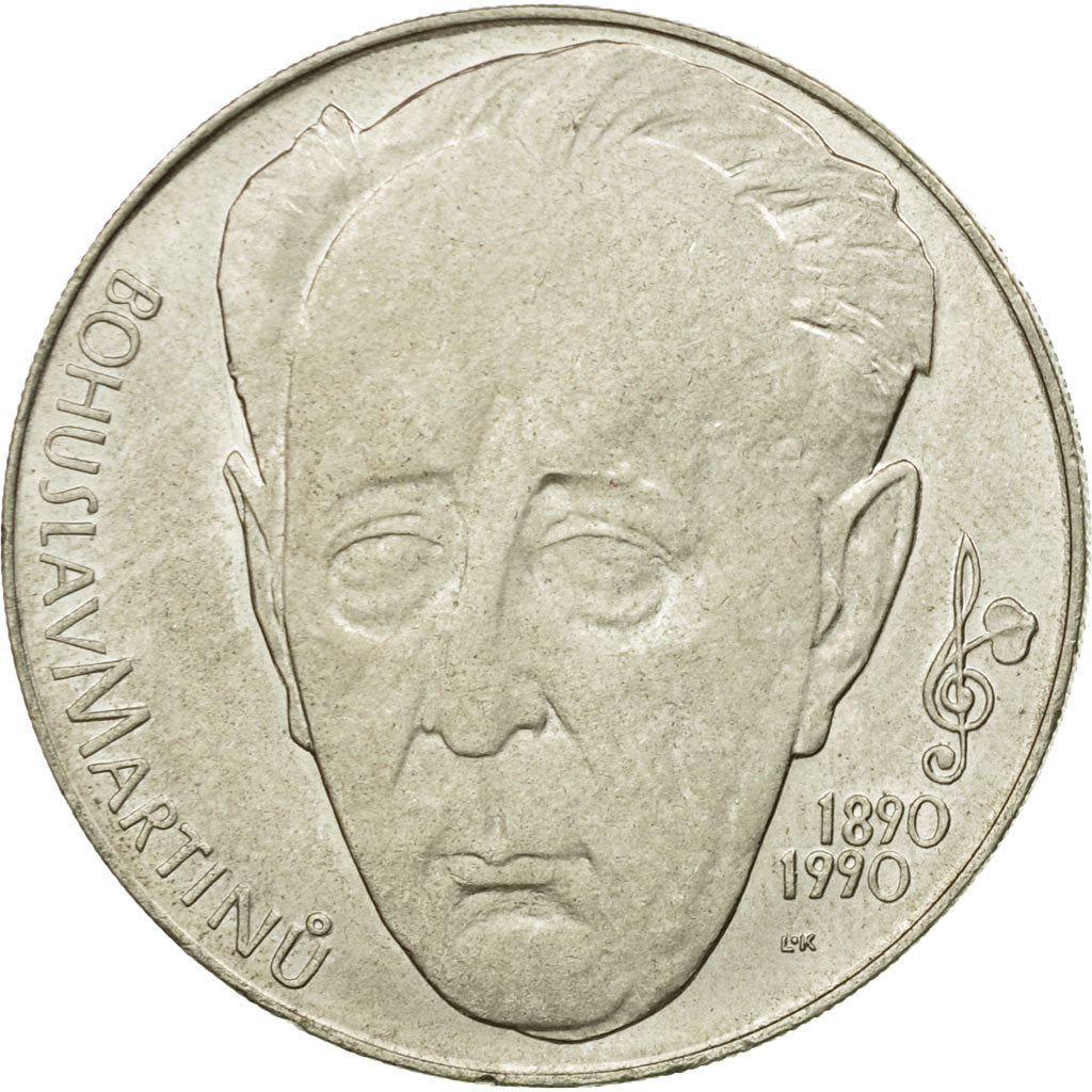 Coin, Czechoslovakia, 100 Korun, 1990, MS(63), Silver, KM:142