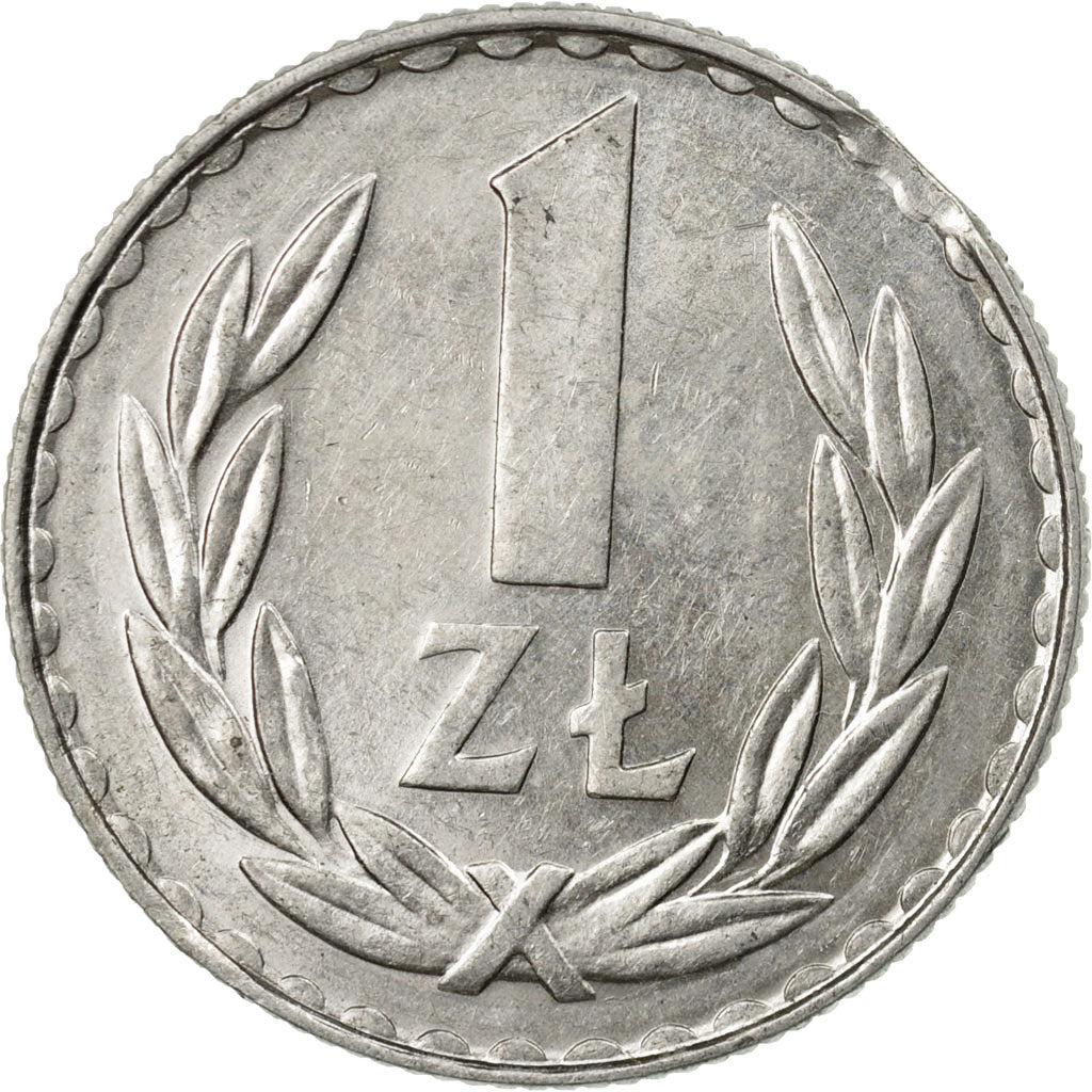 Munten, Polen, Zloty, 1981, Warsaw, ZF, Aluminium, KM:49.1