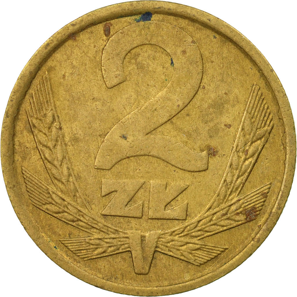 Moneta, Polonia, 2 Zlote, 1985, Warsaw, BB, Ottone, KM:80.2