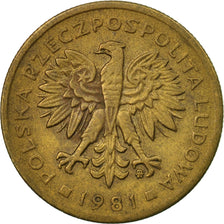 Moneta, Polonia, 2 Zlote, 1981, Warsaw, BB, Ottone, KM:80.1
