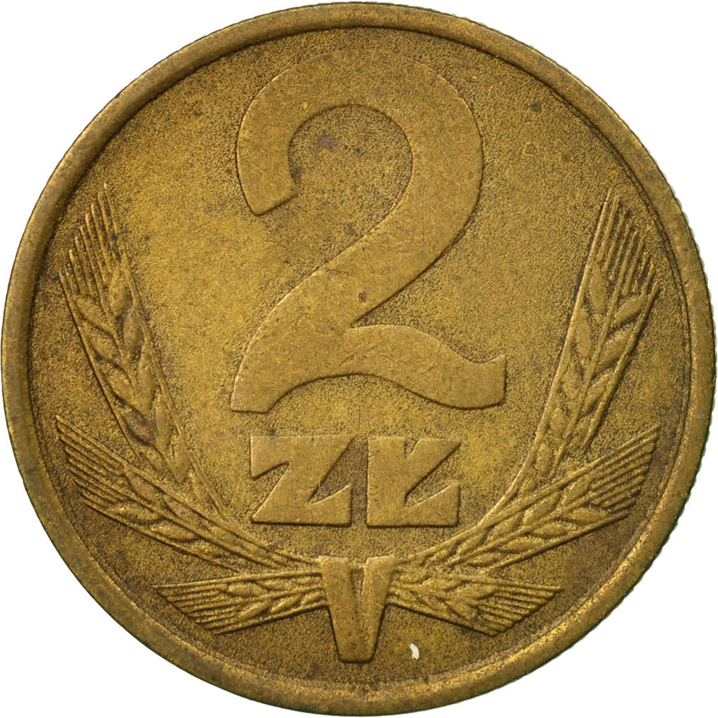 Moneta, Polonia, 2 Zlote, 1981, Warsaw, BB, Ottone, KM:80.1
