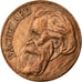 France, Medal, Bachelard, Arts & Culture, 1982, Jacquemin, MS(63), Bronze