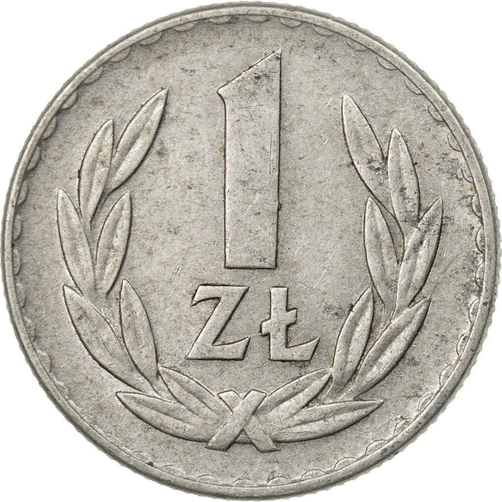 Coin, Poland, Zloty, 1949, Warsaw, EF(40-45), Aluminum, KM:45a
