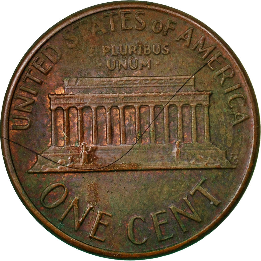 Coin, United States, Lincoln Cent, Cent, 1976, U.S. Mint, Denver, VF(30-35)