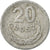 Moneta, Polska, 20 Groszy, 1969, Warsaw, VF(20-25), Aluminium, KM:A47