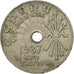 Coin, Spain, 25 Centimos, 1937, Vienna, EF(40-45), Copper-nickel, KM:753