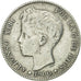 Coin, Spain, Alfonso XIII, Peseta, 1900, Madrid, EF(40-45), Silver, KM:706