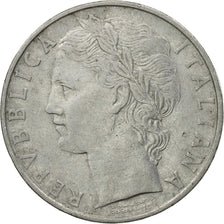 Coin, Italy, 100 Lire, 1961, Rome, EF(40-45), Stainless Steel, KM:96.1
