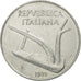 Coin, Italy, 10 Lire, 1971, Rome, EF(40-45), Aluminum, KM:93