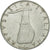 Moneda, Italia, 5 Lire, 1972, Rome, MBC, Aluminio, KM:92