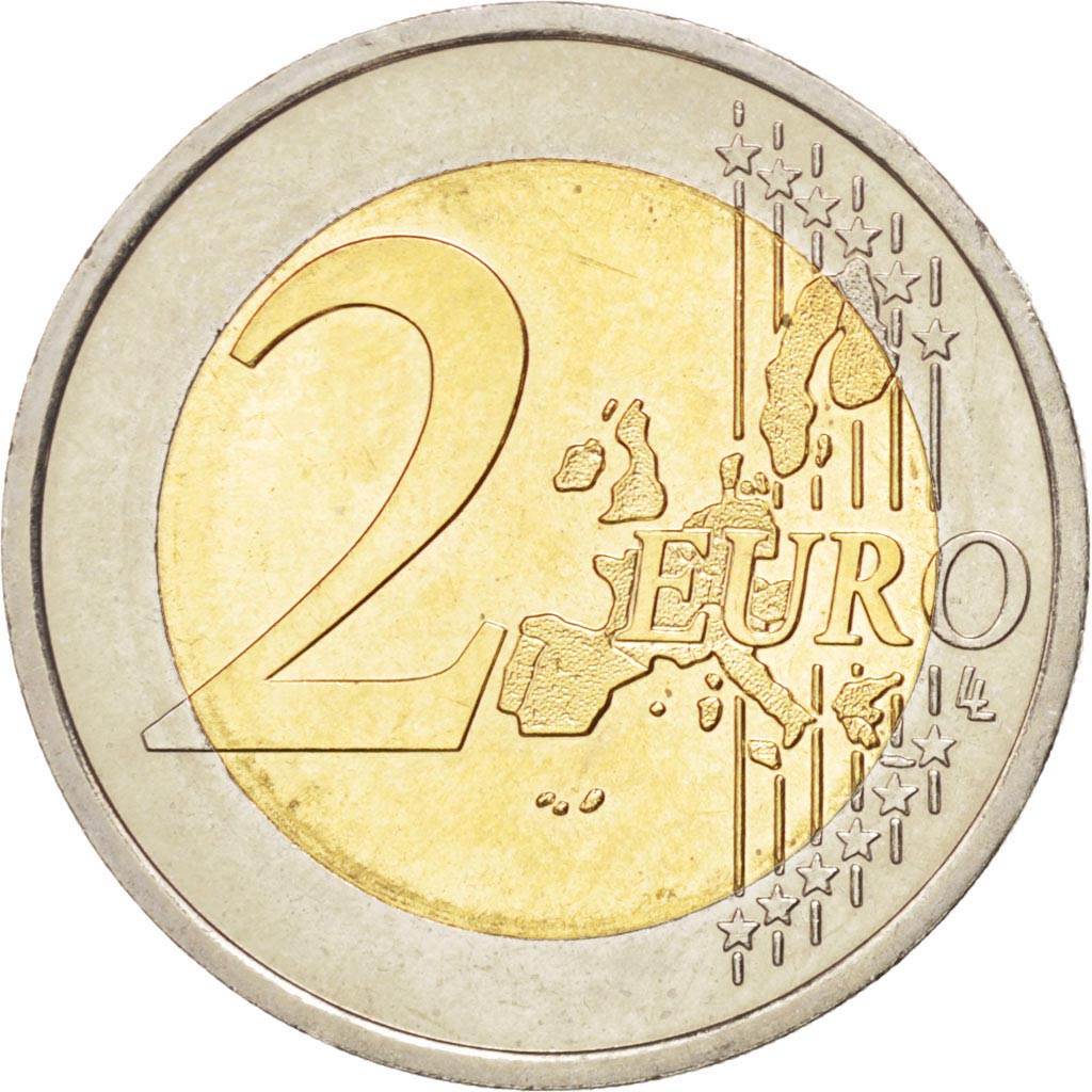 MONACO, 2 Euro, 2001, Paris, KM #186, MS(63), Bi-Metallic, 25.75, 8.44