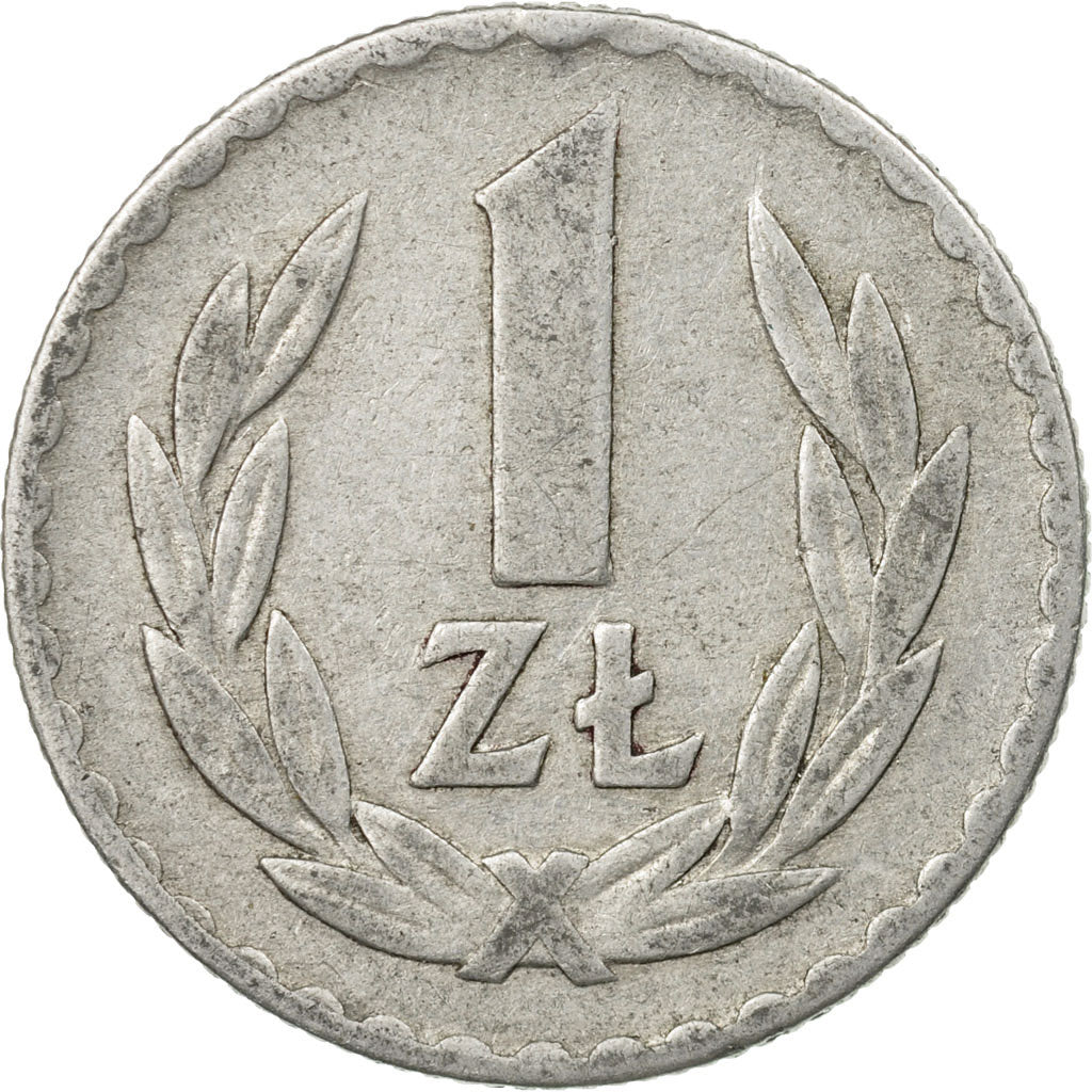 Münze, Polen, Zloty, 1971, Warsaw, S, Aluminium, KM:49.1
