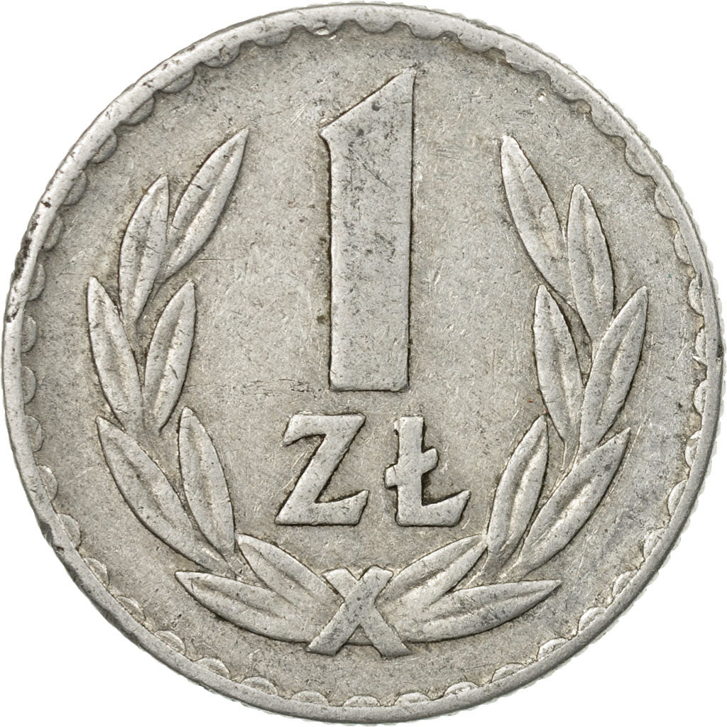 Moneta, Polska, Zloty, 1971, Warsaw, EF(40-45), Aluminium, KM:49.1