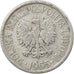 Coin, Poland, 50 Groszy, 1965, Warsaw, VF(30-35), Aluminum, KM:48.1