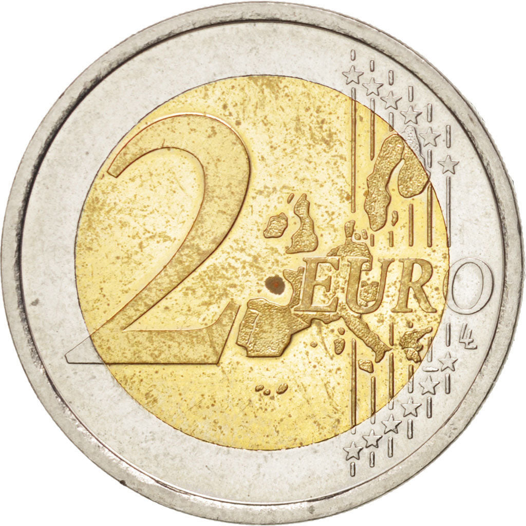 FINLAND, 2 Euro, 2004, Vantaa, KM #114, MS(63), Bi-Metallic, 25.75, 8.36
