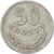 Moneda, Polonia, 50 Groszy, 1972, Warsaw, BC+, Aluminio, KM:48.1